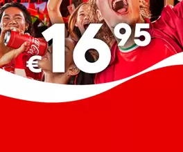 JUMBO ΠΙΤΣΑ + 3 COCA-COLA ΜΕ €16.95