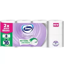 Χαρτί Υγείας Smart 3 Φύλλα 8 Ρολά 1.248kg