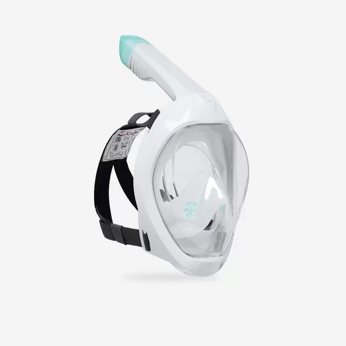 Μάσκα Snorkeling Easybreath Ενηλίκων 500 - Γκρι