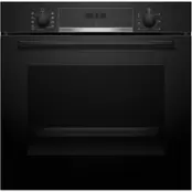 BOSCH HBA514BB3 71 Lt Μαύρο Εντοιχιζόμενος Φούρνος Άνω Πάγκου