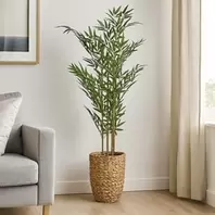 Γλάστρα Δαπέδου με Κλαδιά Μπαμπού Ø15x120cm