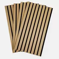 3D Πάνελ Τοίχου Αυτοκόλλητο Εφέ Ξύλου 60x32.5cm - 4 τμχ.