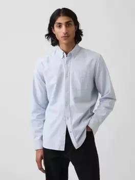 Μπλε Oxford Πουκάμισο σε Standard Fit