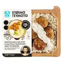 Κεφτεδάκια με Ρύζι και Σάλτσα Γιαουρτιού 395g
