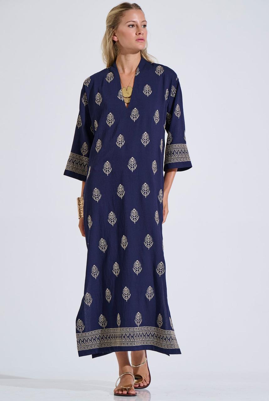 Long Embroidered Dress