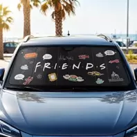 Ηλιοπροστασία Αυτοκινήτου Friends 130x60cm