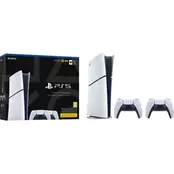 Sony PlayStation 5 Digital Edition - 825GB Two DualSense® Wireless Controllers Bundle