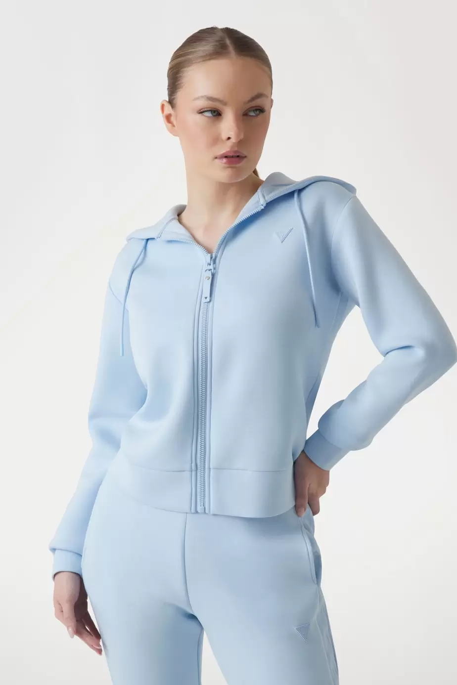 Sudadera con maxi logo en la espalda