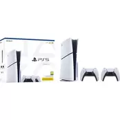 Sony PlayStation 5 - 1TB Two DualSense Wireless Controllers Bundle
