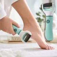 Ηλεκτρική Λίμα Ποδιών Τυρκουάζ με 3 Κεφαλές & USB