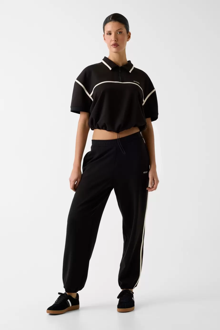 Pantalones jogger de banda lateral