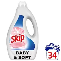Yγρό Πλυντηρίου Ρούχων Baby & Soft 34 Μεζούρες