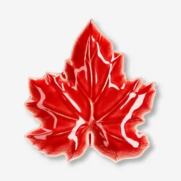 Ceramic leaf dish - 20 cm