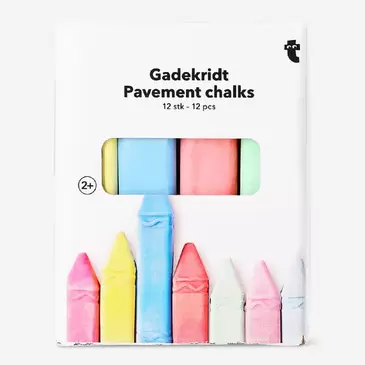 Pavement chalks - 12 pcs