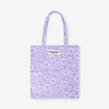 Tote bag - Purple flowers