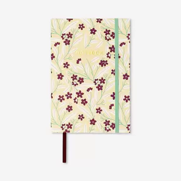 A5 floral notebook
