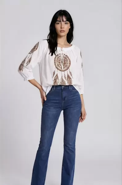 BOHO ΜΠΛΟΥΖΑ ΜΕ ΣΧΕΔΙΟ