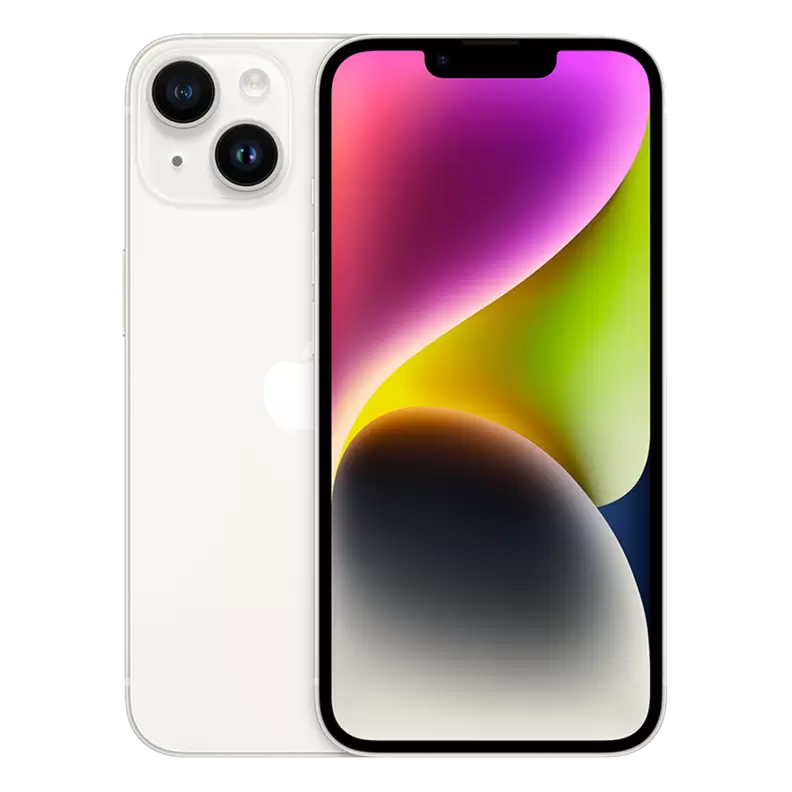 Refurbished iPhone 14 Dual 5G 128GB Grade B Starlight
