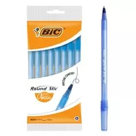 Στυλό Μπλε BIC Round 1.0mm - 8 τμχ.