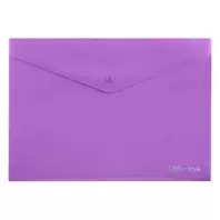 Φάκελος Αρχειοθέτησης με Κουμπί Λιλά 33x24cm