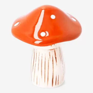 Decorative red mushroom - 8 cm