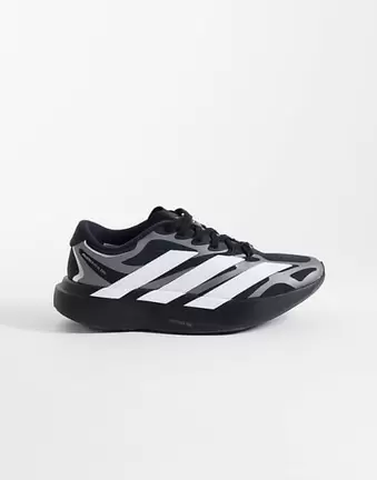 Adidas Running Adizero EVO SL EXO trainers in black and silver