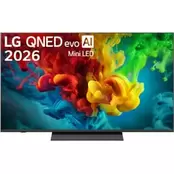 LG QNED 55" 4K Smart Τηλεόραση 55QNED83B6A AI