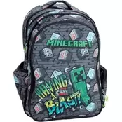 Σχολική Τσάντα Πλάτης GIM Minecraft Metro Art 2