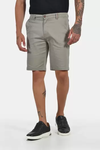 Ανδρική Chinos Βερμούδα Βαμβακερή Normal Fit Για Άνετη Καλοκαιρινή Εμφάνιση - ΜΠΕΖ                                                                Ανδρική Chinos Βερμούδα Βαμβακερή Normal Fit Για Άνετη Καλοκαιρινή Εμφάνιση - ΜΠΕΖ