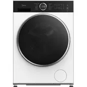 MIDEA MF205W100BA30/W-GR 10 kg 1.400 Στροφές Λευκό Πλυντήριο Ρούχων