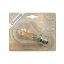 ECONOMY Λάμπα Α60 Fil 7,3W E27 2700K CL