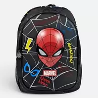 Σχολική Τσάντα Μαύρη Spiderman - 31x18x41cm