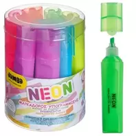 Μαρκαδόροι Υπογράμμισης 6 Neon Χρώματα - 12 τμχ.