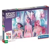 Παιδικό Παζλ Clementoni Supercolor: K-Pop Demon Hunters (104 Κομμάτια)