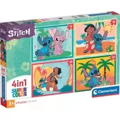 Παιδικό Παζλ Clementoni Supercolor: Disney Stitch (72 Κομμάτια)