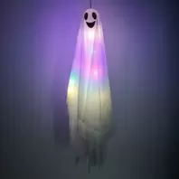 Halloween Κρεμαστό Φάντασμα με Led 80x120cm