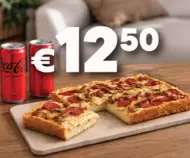 DOMINO'S DETROIT + 2 COCA-COLA 330ML