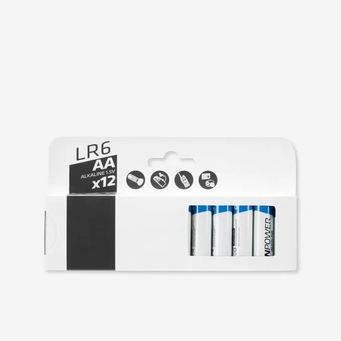 Σετ 12 μπαταριών LR06-AA 1,5V