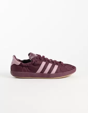 Adidas Originals Jabbar Ruche trainers in maroon and mauve exclusive at ASOS
