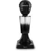 IZZY CAFFECCINO 120 W με 2 Ταχύτητες Μαύρη Επιτραπέζια Φραπεδιέρα