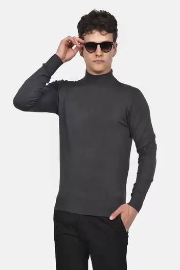 Ανδρικό Λουπέτο 100% Βαμβάκι Normal Fit Για Κομψή Χειμερινή Εμφάνιση - ΑΝΘΡΑΚΙ Ανδρικό Λουπέτο 100% Βαμβάκι Normal Fit Για Κομψή Χειμερινή Εμφάνιση - ΑΝΘΡΑΚΙ