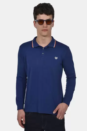 Ανδρική Μακρυμάνικη Μπλούζα Polo 100% Βαμβάκι Normal Fit Με Γιακά Με Κουμπιά & Κεντημένο Σήμα - ΡΑΦ                                                                Ανδρική Μακρυμάνικη Μπλούζα Polo 100% Βαμβάκι Normal Fit Με Γιακά Με Κουμπιά & Κεντημένο Σήμ