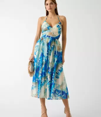 Marciano floral print midi dress