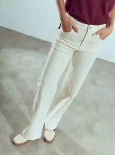 Τζιν ψηλόμεσο wide leg