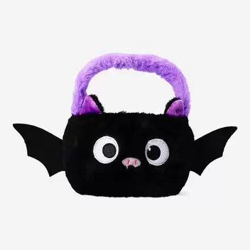 Trick or treat bucket - Fluffy bat