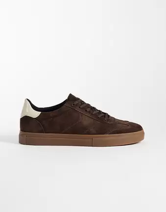 Vagabond Shoemakers Cody suede lace up trainers in coffee