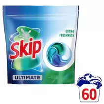 Κάψουλες Πλυντηρίου Ρούχων Ultimate Extra Freshness 60 Τεμάχια
