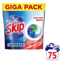Κάψουλες Πλυντηρίου Ρούχων Ultimate Extra Strain Removal 75 Τεμάχια
