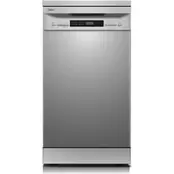 MIDEA MFD45S200X.2-ES για 10 Σερβίτσια με Wifi Inox Πλυντήριο Πιάτων