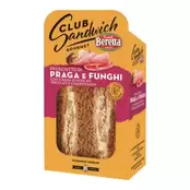 Beretta Club Sandwich Με Προσούτο & Μανιτάρι 160gr